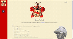 Desktop Screenshot of lettow-vorbeck.de
